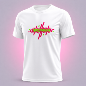 camiseta de poliéster + estampa por sublimação máximo a4